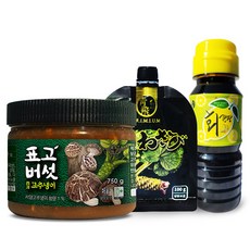 [Set4] 표고(750g)+생고추냉이(100g)+레몬회간장(100ml)