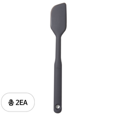 옥소 굿그립 실리콘 에브리데이 스파츌라, 그레이, 2개