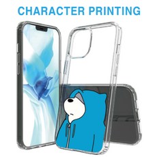 갤럭시퀀텀3/SM-M536S 캐릭터 TPU 젤리 케이스 볼빨간강아지/우주곰/후드곰/후드지방