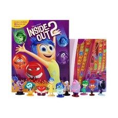 Disney Pixar Inside Out 2 My Busy Books 디즈니 픽사 인사이드 아웃 2 비지북 피규어 책