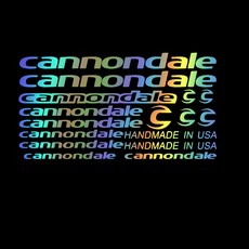 자전거 Mountainbike 사이클링 CANNONDALE 액세서리에 대 한 장식 스티커 Mtb 레이싱의 장식 DIY 스티커 프레임 도로 자동차 데 칼|차량용 스티커|, 1개, Golden, 단일