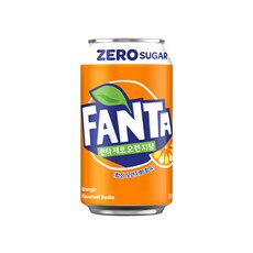환타 제로 오렌지향, 12개, 350ml