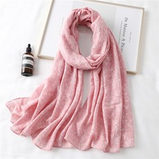 2020 새로운 스타일 겨울 여성 스카프 패션 꽃 레이디 Shawls 및 랩 목 따뜻한 스카프 Hijabs 머리 띠 여성 풀라|여성용 스카프|