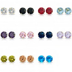 페리도트14k귀걸이