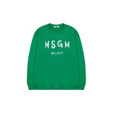 [엠에스지엠] [MSGM] 키즈 로고 프린트 스웨트셔츠(4~14세) 그린 KMG27YRSW