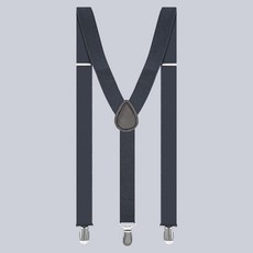 컬러 멜빵 성인용 회색, 본상품선택