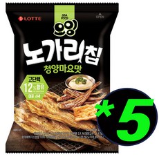 오잉 노가리칩 청양마요맛 과자 60g 5개