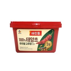 해찬들 100% 우리쌀 태양초 고추장, 1.8kg, 1개