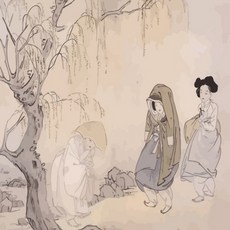 [바보사랑]Q1339 신윤복풍속화 이승영기 size 40x50cm DIY명화