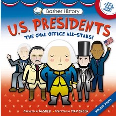 (영문도서) Basher History: Us Presidents: Oval Office All-Stars Hardcover, Kingfisher