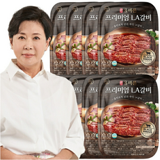 박정수의 올바른 블랙앵거스 LA갈비 400g x 7팩 (총 2.8kg)