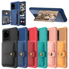 UNIQBLE 갤럭시S20 S20플러스 S20울트라 컬러 카드수납 지갑 마그네틱 거치대 슬림 범퍼 휴대폰
