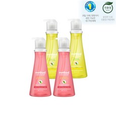 저자극 친환경 메소드 주방 세제 2개 / LG 정품, 레몬민트 향