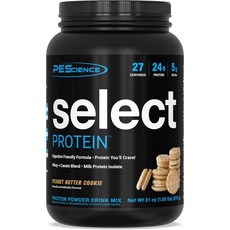 PEScience 셀렉트 프로틴 파우더 Peanut Butter 878g, 1개, 837g
