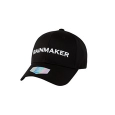 RAINMAKER 레인메이커 VOLUME LOGO CAP / 볼륨 로고캡 블랙 골프캡 골프모자 221077, 1개