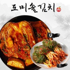 도미솔 맛있는 포기김치 4kg+파 김치 1kg(총5kg)