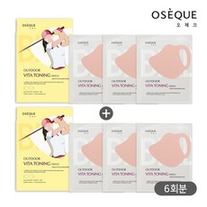 아웃도어 비타토닝 패치 버디형 6회분, 13.4g, 6개