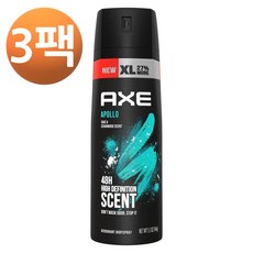 Axe 아폴로 올 데이 프레쉬 데오도란트 바디 스프레이 5.1oz