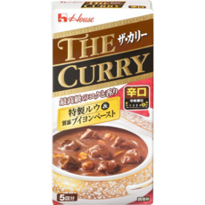  일본 카레 하우스 더 커리 중간 매운맛 140g 4개 