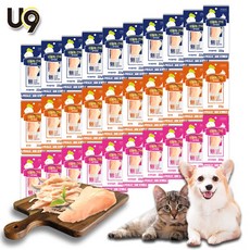 UC9 유씨나인 반려동물 고양이 강아지 닭가슴살 22g x 90개입, 오리지널맛