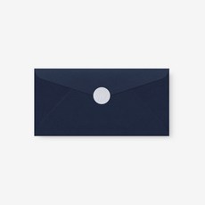 보자기카드 프리미엄 청첩장 봉투 10부, BP042 네이비 200X100 (10부)