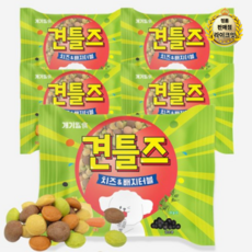 개기월식 강아지 견틀즈 치즈와 베지터블 80g, 10개, 치즈 + 베지터블 혼합맛