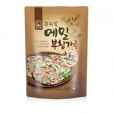 ttt 백밀가루 우리밀 메밀부침가루 횡성공장 주 500g-메밀부침요리 메밀가루 통밀가루 고추가루 글루텐, 1