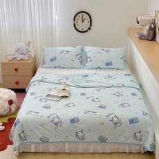 여름이불 개구리 캐로피 얇은 부드러운 에어컨 계절 침대, 1개, Style 14