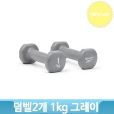 웨이트 운동 아령 1kg 2개 덤벨 트레이닝 근력 홈트