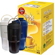 맥심모카골드 커피믹스 200T 올데이텀블러, 1개, 200개입, 1.2kg - 막금