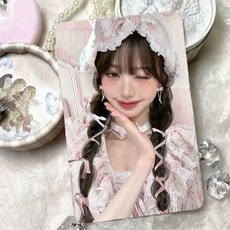 장원영 3인치 아이돌그룹 굿즈 DIY 프린세스풍 1인용 포장재카드 장식 카드 장원영 포토카드 여자아이돌 포토카드 kpop 아이돌포카굿즈 자체제작 아이브 포토카드 아이브 포카