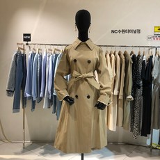 보브 클래식 벨티드 트렌치코트 7150116104