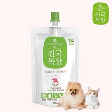 건국목장 강아지 고양이 펫밀크 장 유산균 180ml, 1개 - 유유제약강아지유산균