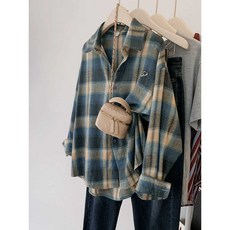 끝내주는 해결사 6회 이지아 체크셔츠 여성데일리룩 예능 드라마 연예인스타일
