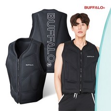 버팔로 라이프자켓 레포츠용 보조 조끼 웨이크보드 구명, 선택/XXL