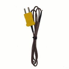 K Type 열전대 온도 프로브 센서 temp probe sensor 90cm 온도계 와이어 써모커플 K-타입 온도계 테스터 측정기, 1개
