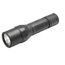  1003117 SureFire G2X 프로 듀얼 출력 LED 손전등 클릭 스위치 포함 검정색, 1개 