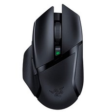 Razer Basilisk X Hyperspeed 무선 게임용 마우스: 블루투스 및 무선 호환 16K DPI 광학 센서 프로그래밍 가능한 버튼 6개 450시간 배터리 클래식