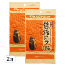 챠챠 카라멜맛 해바라기씨 꽈즈 중국식품, 260g, 2개
