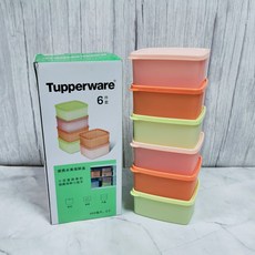 타파웨어 냉장고정리용기 6 종 세트 400ml, 6세트