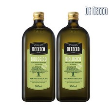 [보라티알] 데체코 유기농 엑스트라버진 올리브오일 500ml x 2병