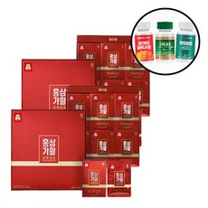 정관장 홍삼가활 30포 2개+랜덤영양제 6년근 홍삼즙 어버이날 선물, 1.5L, 2개