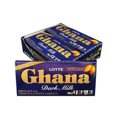 롯데 가나 다크밀크-낱개1EA(70g)/가나초코렛/크런키/허쉬, 단일상품