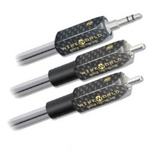 와이어월드 Y Type 인터커넥터 3.5mm 2RCA 케이블 1m, Platinum Eclipse 7