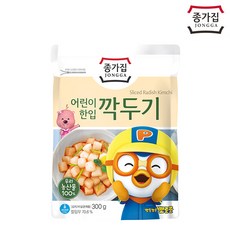 [공식판매몰] 종가집 어린이한입 깍두기300g, 300g, 1개