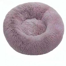 애완 동물 깊은 수면 통기성 높은 복원력 고양이 둥지 긴 봉제, 5.beige, C.50cm, 1개