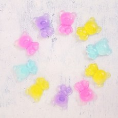 샤이닝데이 해피곰 어린이집 유치원 생일 답례품 개별포장, 10개입, 20g 10개, 20g
