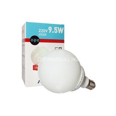 LED전구 LED볼 LED 볼램프 9.5W DY-BALL9.5WD-6500K (DY-BALL9.5WD-6500K)