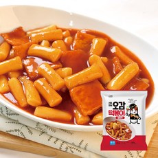 로뎀푸드 서울마님죽 오감 어묵 떡볶이 간식 식사 - 보통맛 1팩[SO002], 1팩, 590ml