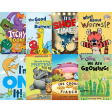 [이엔제이] 국내 당일발송 Elephant & Piggie Like Reading 원서 코끼리와 꿀꿀이는 책을 좋아해 영어원서 8권세트 - 음원 제공